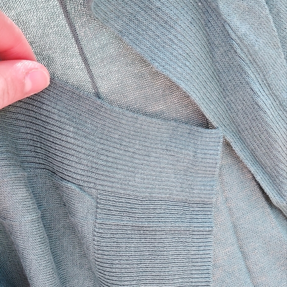 ~Gave away!!!~ Sonoma Women's Open-front Green Sweater - Picture 5 of 5